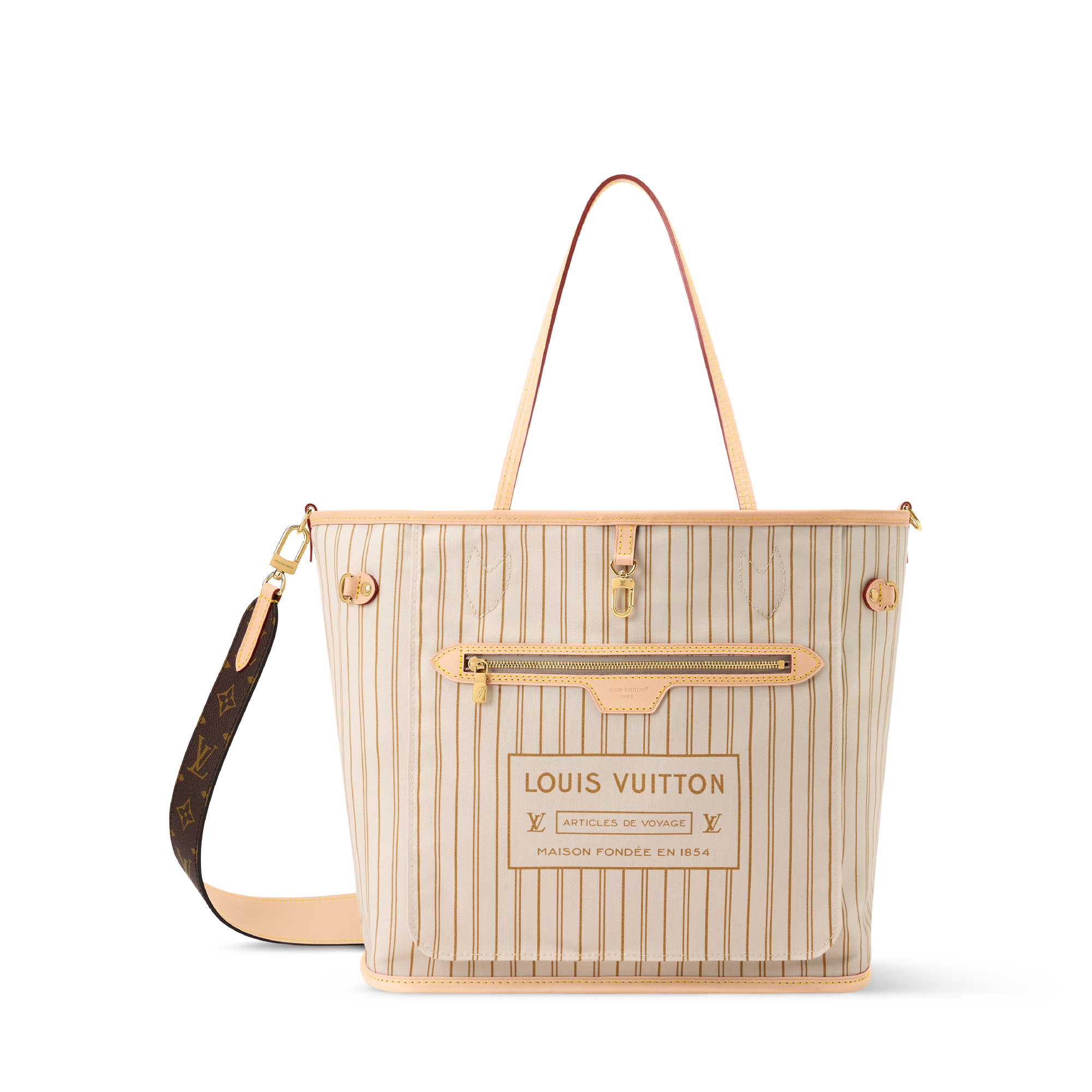 Neverfull Bandoulière Inside Out MM Monogram - Bags and Small